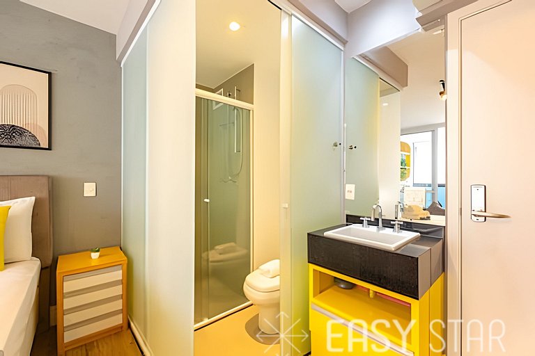 Easy Star - Contemporâneo studio na Vila Olimpia - IS05I