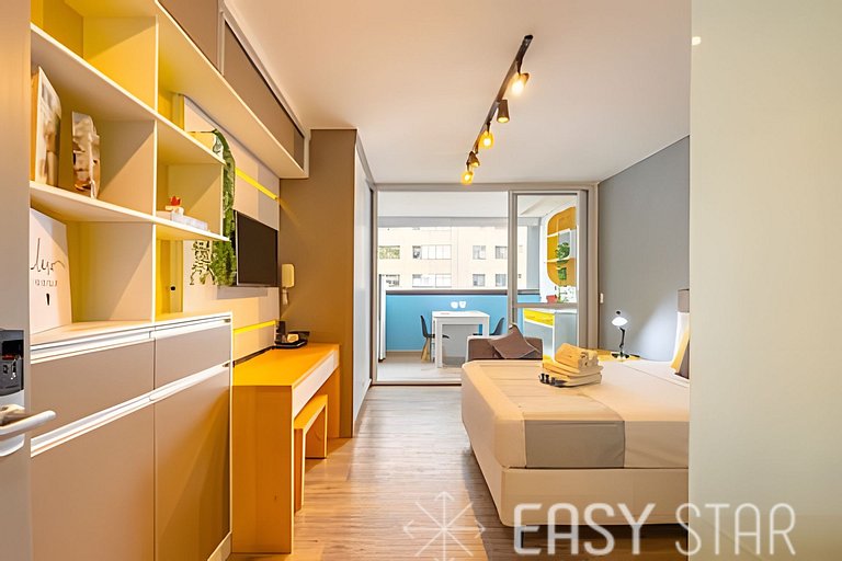 Easy Star - Contemporâneo studio na Vila Olimpia - IS05I