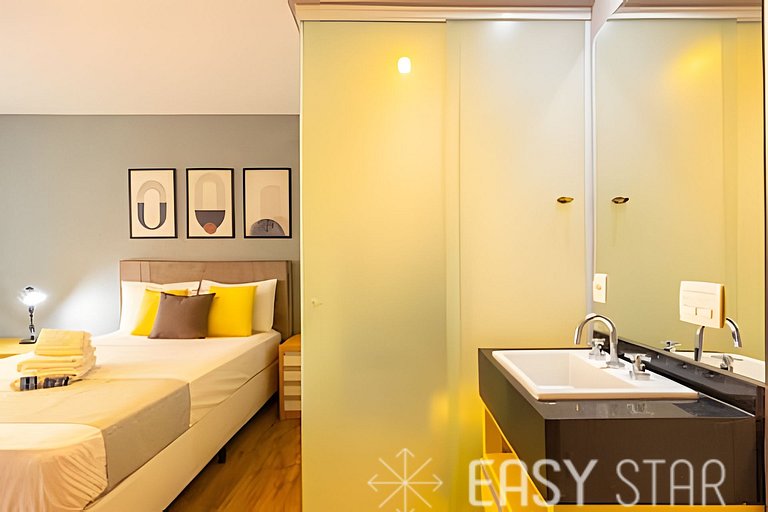 Easy Star - Contemporâneo studio na Vila Olimpia - IS05I