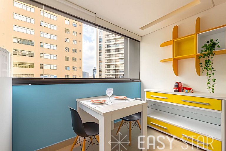 Easy Star - Contemporâneo studio na Vila Olimpia - IS05I