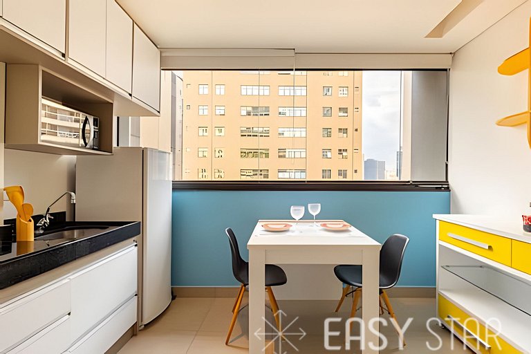 Easy Star - Contemporâneo studio na Vila Olimpia - IS05I