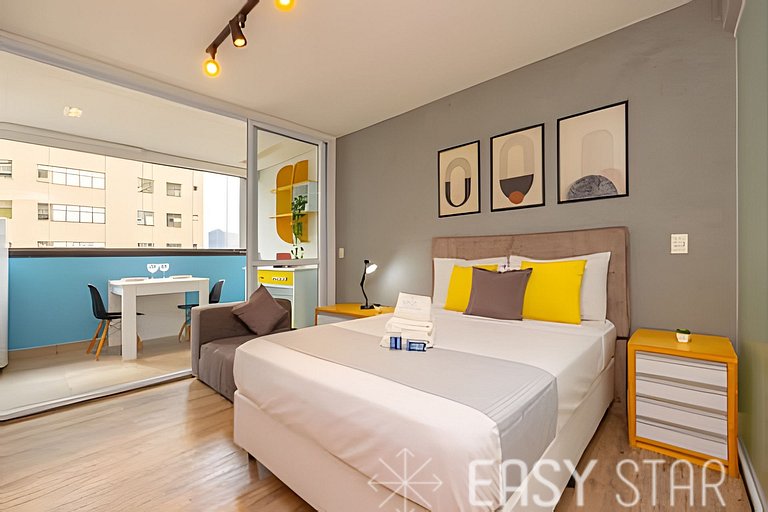 Easy Star - Contemporâneo studio na Vila Olimpia - IS05I