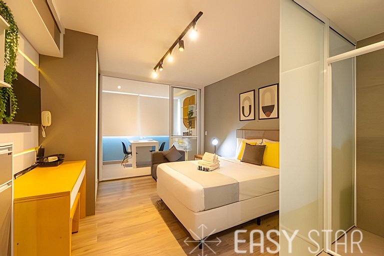 Easy Star - Contemporâneo studio na Vila Olimpia - IS05I
