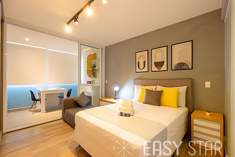 Easy Star - Contemporâneo studio na Vila Olimpia - IS05I