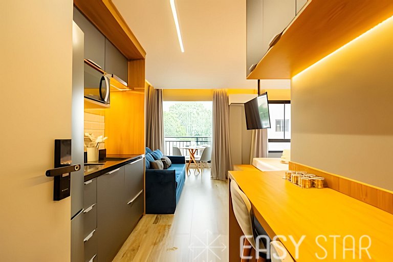 Easy Star - Luminoso studio em Pinheiros - IT01I
