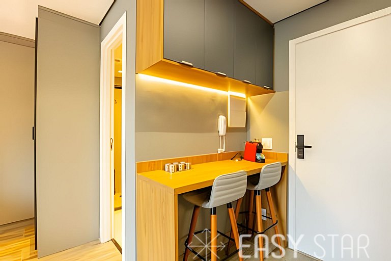 Easy Star - Luminoso studio em Pinheiros - IT01I