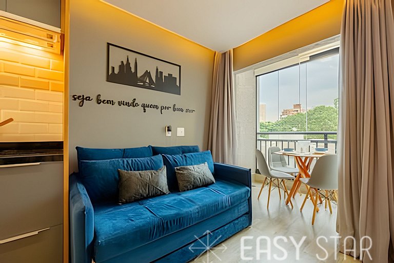 Easy Star – Bright studio in Pinheiros – IT01I