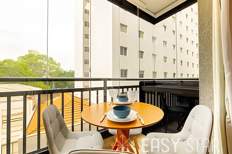 Easy Star - Luminoso studio em Pinheiros - IT01I