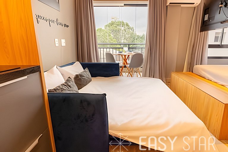 Easy Star - Luminoso studio em Pinheiros - IT01I