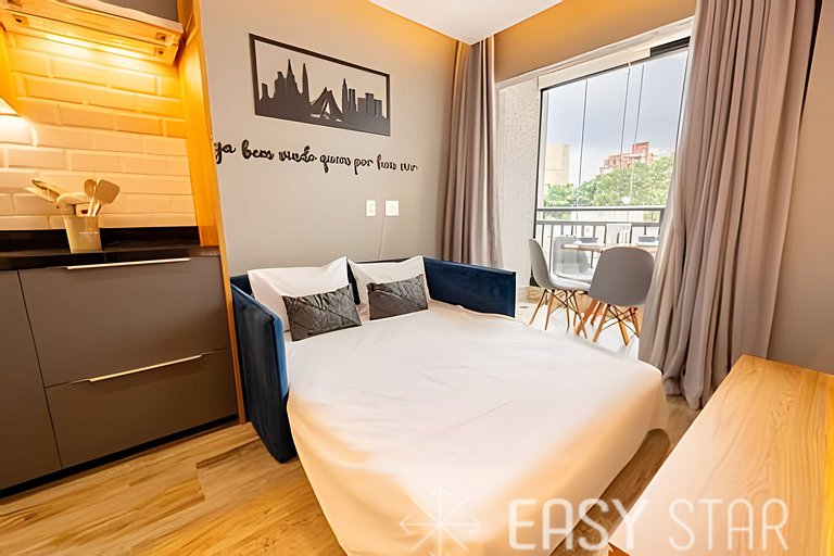 Easy Star – Bright studio in Pinheiros – IT01I