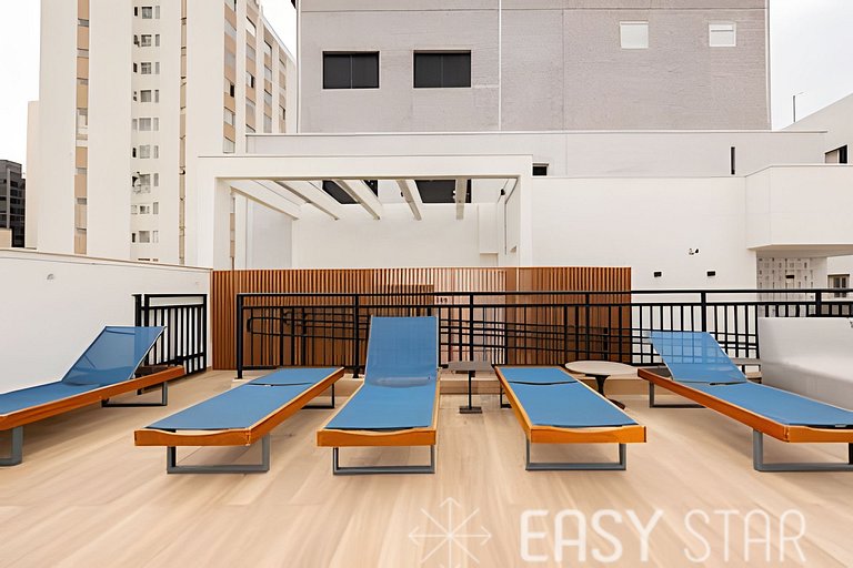 Easy Star - Luminoso studio em Pinheiros - IT01I