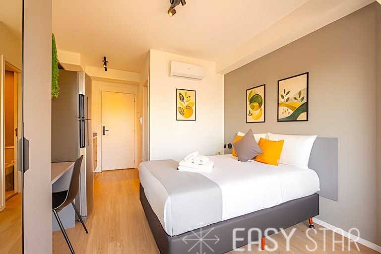 Easy Star - Studio com vista livre na Vila Mariana - JB03I