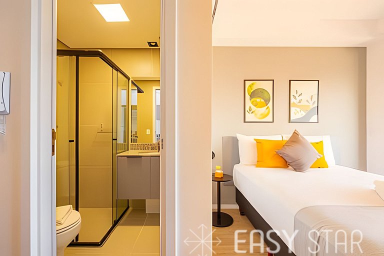 Easy Star - Studio com vista livre na Vila Mariana - JB03I