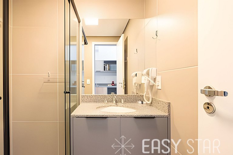 Easy Star - Studio com vista livre na Vila Mariana - JB03I