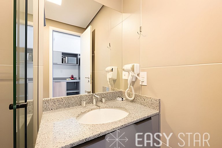 Easy Star - Studio com vista livre na Vila Mariana - JB03I