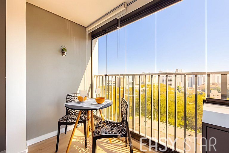Easy Star - Studio com vista livre na Vila Mariana - JB03I