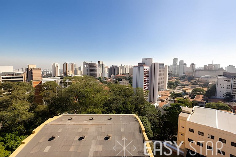 Easy Star - Studio com vista livre na Vila Mariana - JB03I