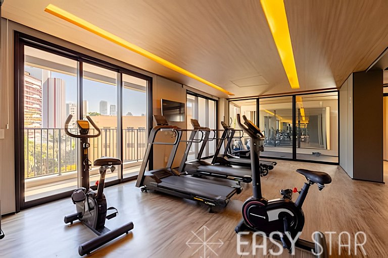 Easy Star - Studio com vista livre na Vila Mariana - JB03I