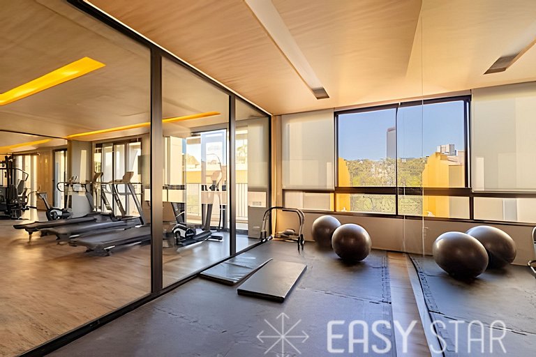Easy Star - Studio com vista livre na Vila Mariana - JB03I