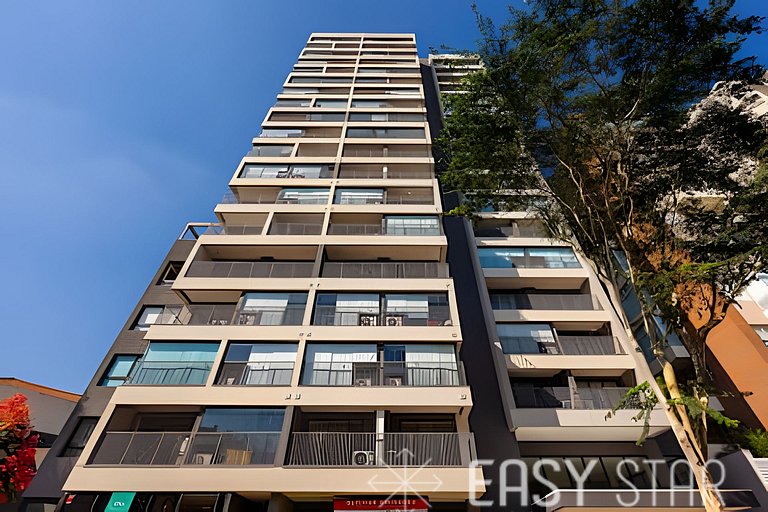 Easy Star - Studio com vista livre na Vila Mariana - JB03I