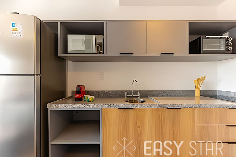 Easy Star - Bele stuidio com vista para a Vila Mariana - JB0