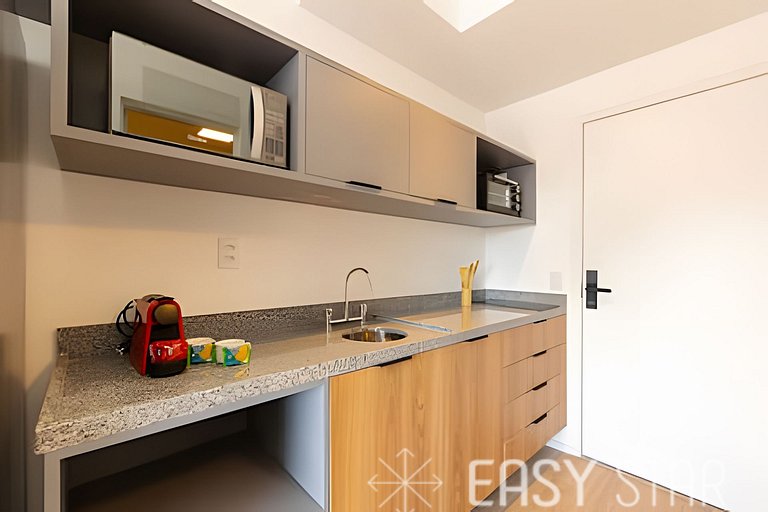 Easy Star - Bele stuidio com vista para a Vila Mariana - JB0