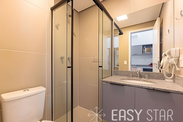 Easy Star - Bele stuidio com vista para a Vila Mariana - JB0
