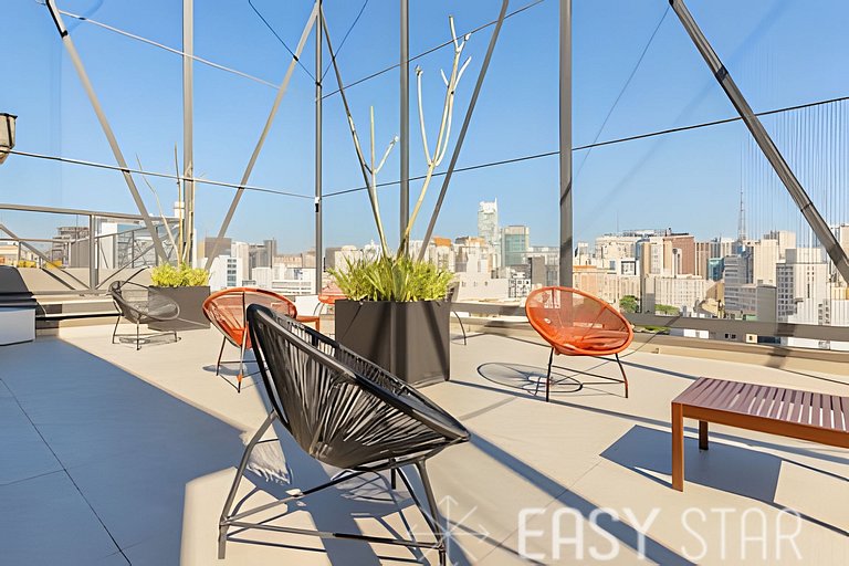 Easy Star - Studio aconchegante na Frei Caneca - JG01I