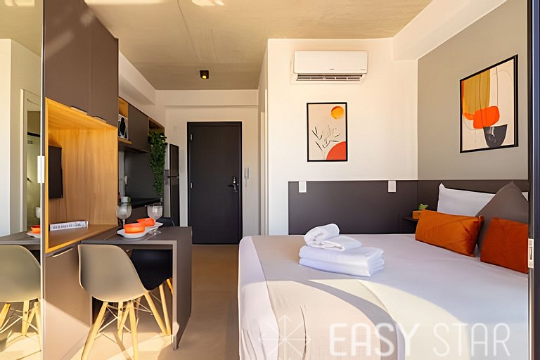 Easy Star - Studio com vista panorâmica da Bela Vista - JL01