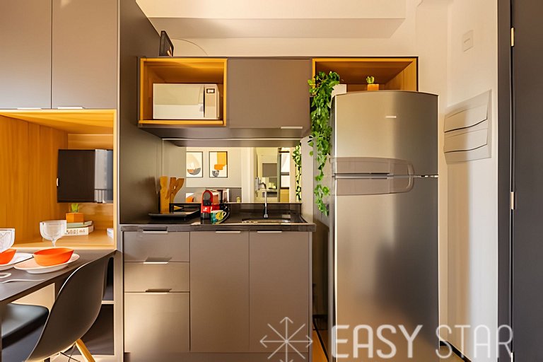 Easy Star - Studio com vista panorâmica da Bela Vista - JL01