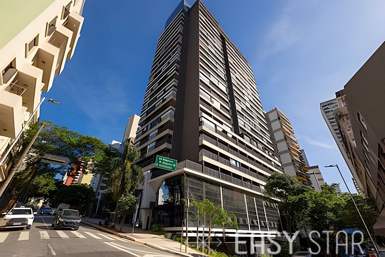 Easy Star - Studio com vista panorâmica da Bela Vista - JL01