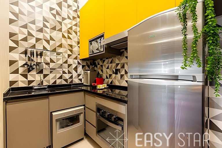Easy Star - Studio contemporâneo com mezanino - JT01I