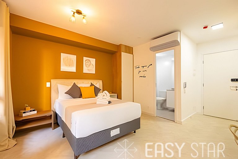 Easy Star - Aconchegante studio na charmosa Pinheiros - JT02