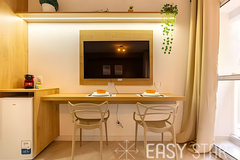 Easy Star - Aconchegante studio na charmosa Pinheiros - JT02