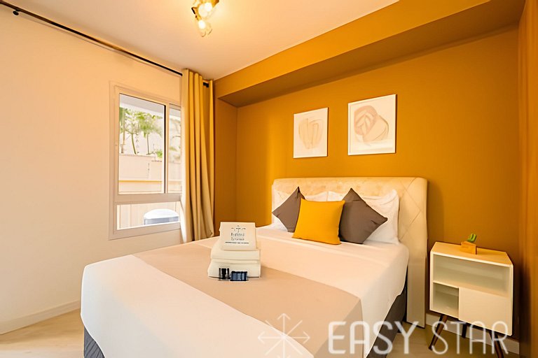 Easy Star - Aconchegante studio na charmosa Pinheiros - JT02
