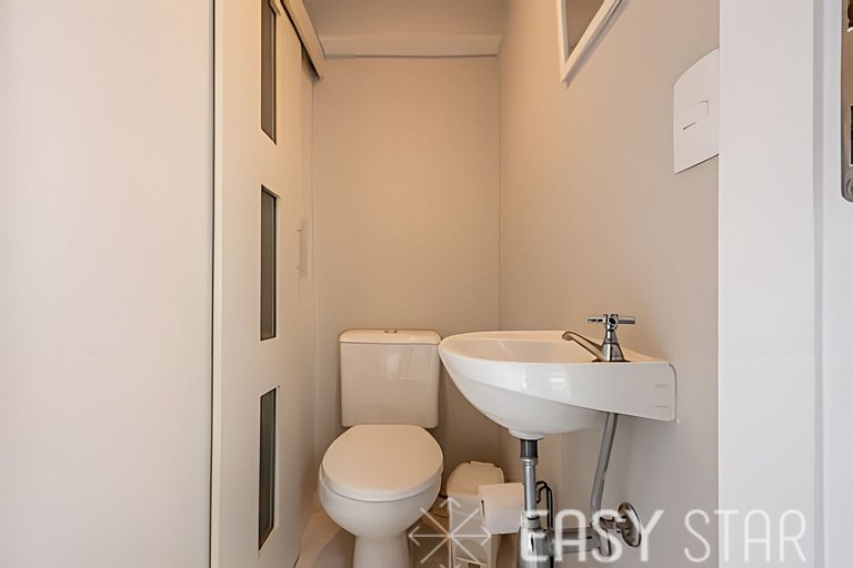 Easy Star - Charmoso duplex C/Vaga no coração do Itaim Bibi