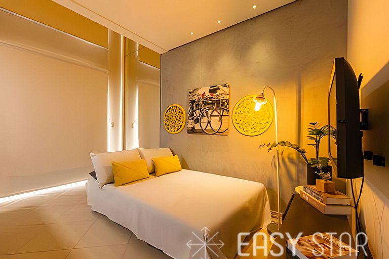 Easy Star - Charmoso duplex C/Vaga no coração do Itaim Bibi