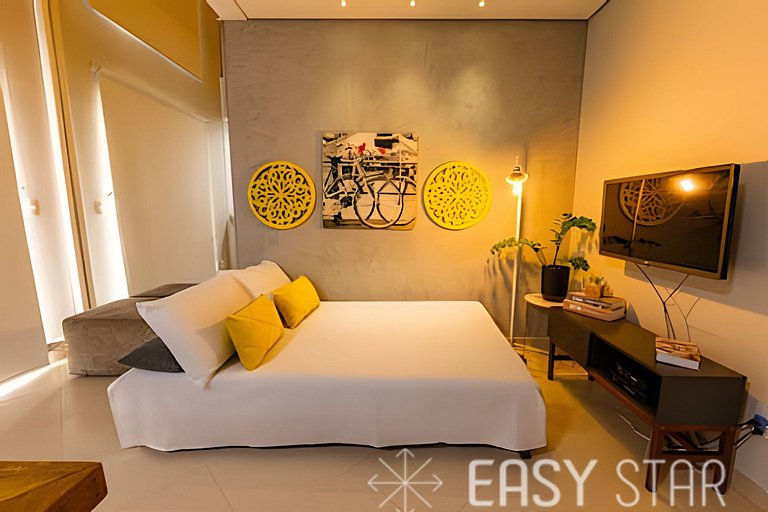Easy Star - Charmoso duplex C/Vaga no coração do Itaim Bibi