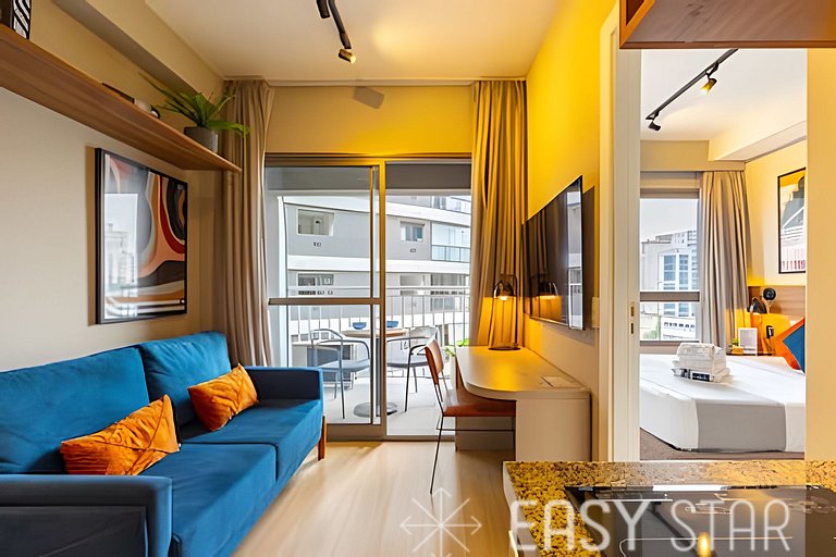 Easy Star - Belo apartamento na Vila Olimpia - KB01I