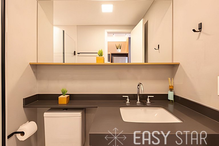 Easy Star – Encantador estudio en Novo Brooklin – KB03I
