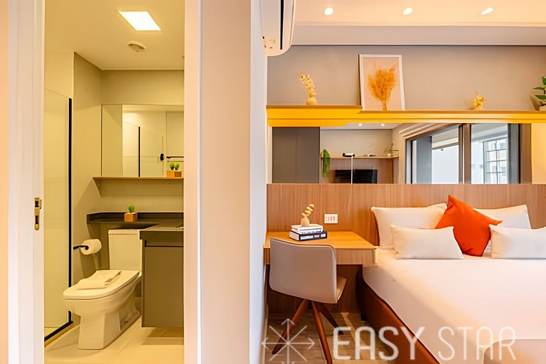 Easy Star – Charming studio in Novo Brooklin – KB03I