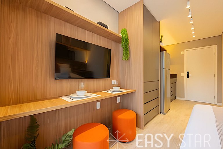 Easy Star – Encantador estudio en Novo Brooklin – KB03I