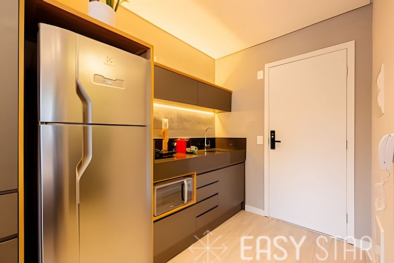 Easy Star - Charmoso studio no Novo Brooklin - KB03I