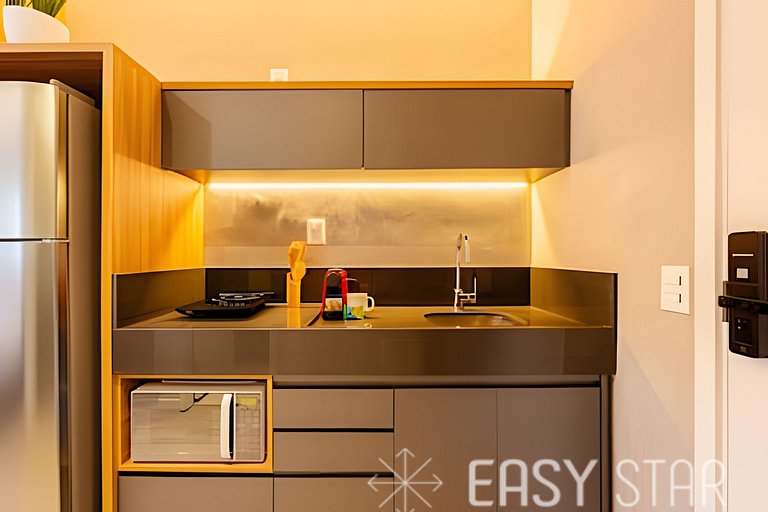 Easy Star – Charming studio in Novo Brooklin – KB03I