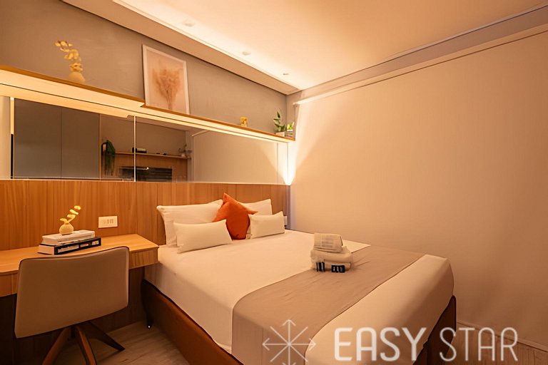 Easy Star – Encantador estudio en Novo Brooklin – KB03I