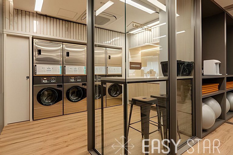 Easy Star - Charmoso studio no Novo Brooklin - KB03I