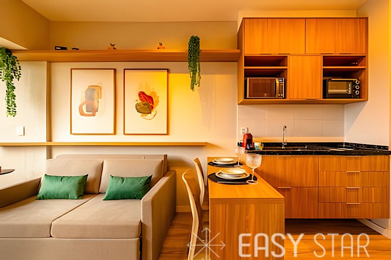 Easy Star - Belissimo studio no coração da Vila Olimpia - KC
