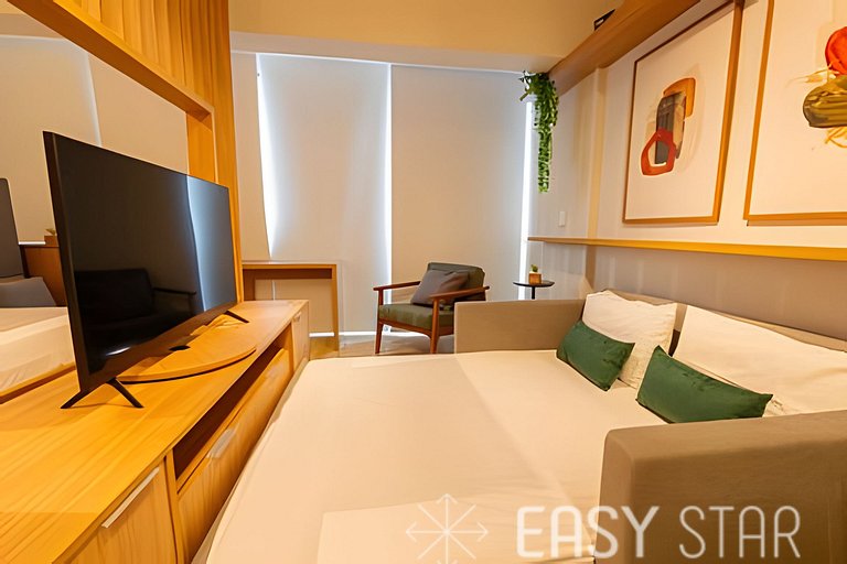 Easy Star - Belissimo studio no coração da Vila Olimpia - KC