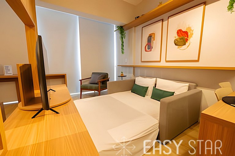 Easy Star - Belissimo studio no coração da Vila Olimpia - KC