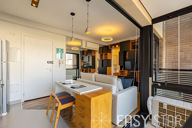Easy Star - Belo apartamento 1 dorm. C/Vaga na Vila Madalena